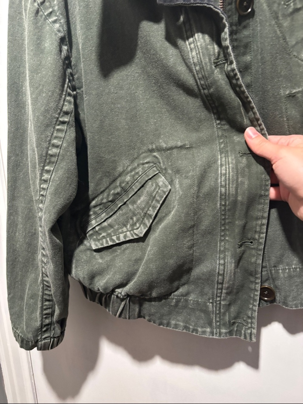 ALEX MILL 9th street cotton bomber jacket - Picture 6 of 7